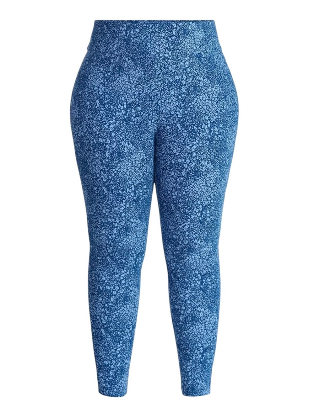 🆕 Terra & Sky Women's Plus Size High Waist Full Length Leggings 3X (24W-26W)